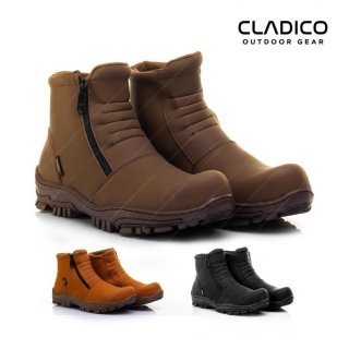Cladico Sepatu Safety Boots Pria Slip On Faster Original
