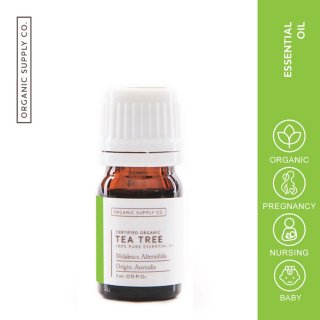 Tea Tree Essential Oil Organic ORGANIC SUPPLY CO.