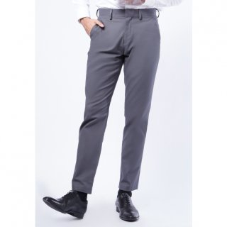 29. Executive - Slim Fit Dress Up Pants Dark Grey