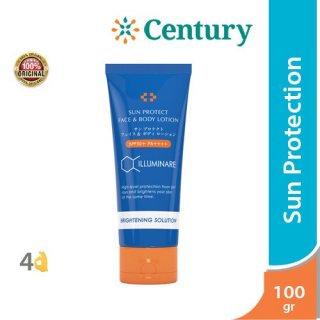 30. Illuminare Brightening Sun Pro Face & Body lotion SPF 50+ 2 Manfaat Sekaligus