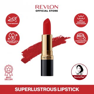 2. Revlon Superlustrous Lipstick, Membuat Bibir Lebih Lembap dan Sehat