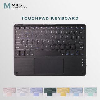 MILS Touchpad Bluetooth Keyboard 7 10 12 inch for iPad