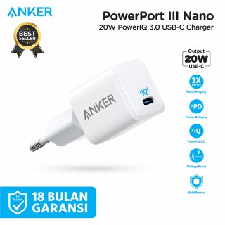 Wall Charger Anker PowerPort Nano 20W - A2633