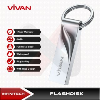 Vivan Flash Disk Flashdisk Flashdrive Komputer PC Laptop Data Transfer