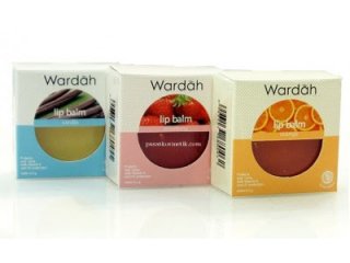 Wardah Lip Balm Vanilla/Orange/Strawberry