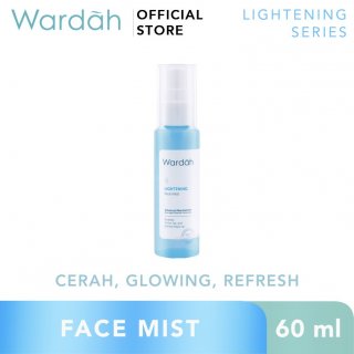 9. Wardah Lightening Face Mist 60 ml, Facemist 3 in 1 yang cocok untuk semua jenis kulit