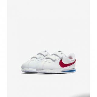 1. Nike Cortez Forrest Gump, Sepatu Berwarna Dasar Putih untuk Penampilan Dinamis dan Sporty