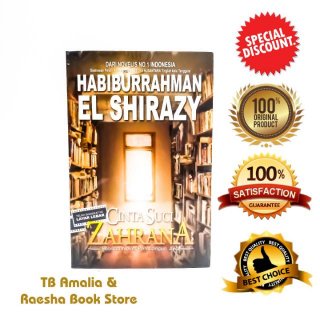 21. Cinta Suci Zahrana - Karya Habiburrahman El Shirazy, Novel Islami Pembangun Jiwa