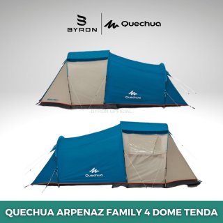 QUECHUA Arpenaz Family 4 Dome Tent 