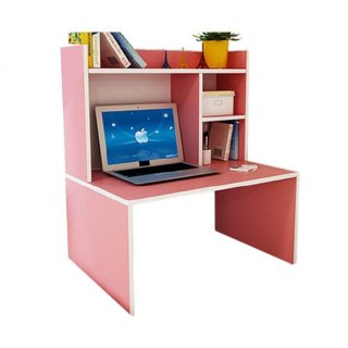 Mini Desk Meja, Belajar dan Rak Multifungsi Lesehan 