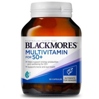 1. Blackmores Multivitamin for 50+ untuk Dukung Daya Tahan Tubuh Lebih Baik