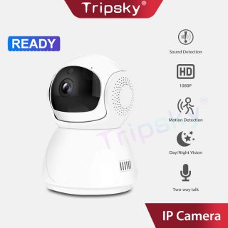 Tripsky Y01 Smart Indoor Webcam Indoor WiFi 1080P Support PZT Two-Way Intercom Home Camera Surveillance Camera