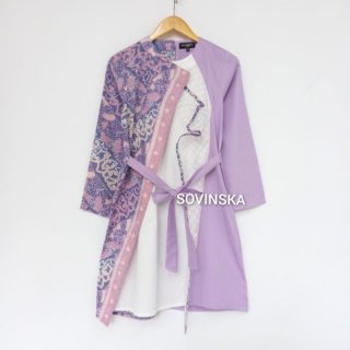 26. Tunik Batik WTP 22 MM Lilac