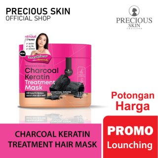 Precious Skin Thailand Charcol Keratin Treatment Mask 310g