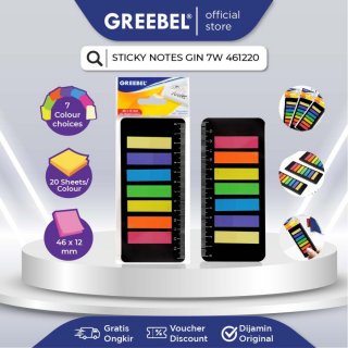 Greebel Sticky Notes 7W 461220