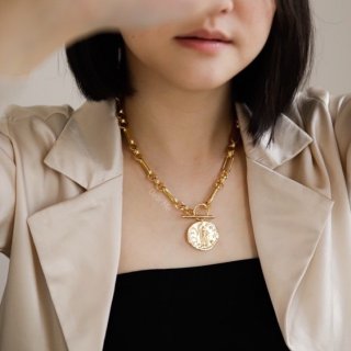 28. Dear Me - Calliope Necklace Bronze 18K Gold Plated 
