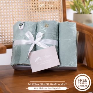 Hadiah Hampers Mukena Premium Silk Ziansia x Gift by Biya