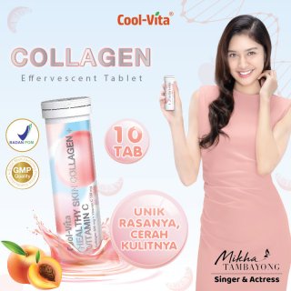 Coolvita Beauty Collagen Healthy Skin Rasa Peach Kolagen Drink