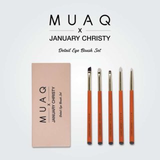 MUAQ X January Christy Eye Brush Set