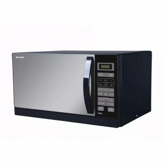 8. Sharp Microwave dengan Fitur Memanggang dan Memasak Otomatis