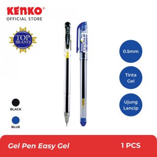 18. Kenko Gel Pen Easy Gel, Tinta Cepat Kering