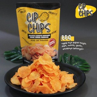 12. Keripik Kentang Cip Chips, Dengan Varian Bumbu yang Mantap