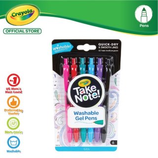 Crayola 6 Colors Washable Gel Pen