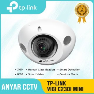 TP-Link VIGI C230I 3MP Audio Mini Dome Network Camera H.265