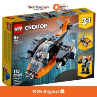 29. LEGO Creator Cyber Drone - 31111 Cocok untuk yang Senang Tantangan