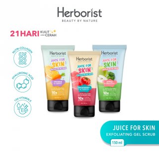 2. Herborist Juice For Skin Exfoliating Gel Scrub