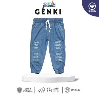 Ovikids Jeans Anak Jogger Ripped