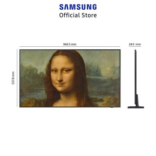 30. Samsung Lifestyle Smart TV The Frame 43 inch LS03B QLED 4K QA43LS03BAKXXD