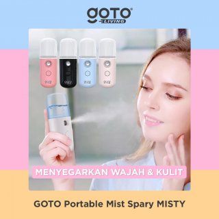 7. Goto Misty Nano Spray Face Mist Sprayer Pelembab Wajah Mini Portable