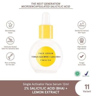 Dear Me Beauty 2% Salicylic Acid (BHA) + Lemon Extract Serum