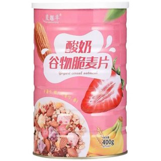 12. Mai Qu Feng Yoghurt Cereal, Rendah Kalori dan Bergizi