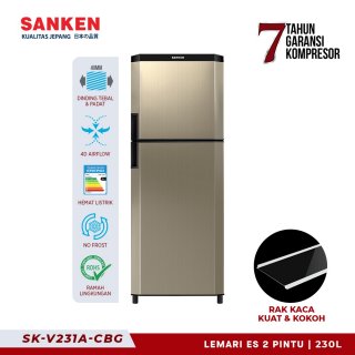 Sanken Kulkas 2 Pintu SK-V231A-CB