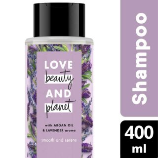 1. Love Beauty & Planet Smooth and Serene, Argan Oil & Lavender Shampoo