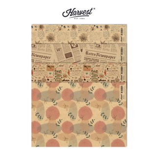 Harvest Wrapping Paper Brown Kraft Fancy (Isi 4)