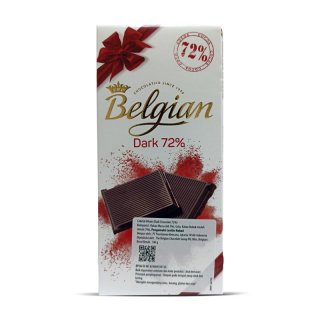 23. The Belgian Dark Chocolate 72% dengan Tampilan Menawan