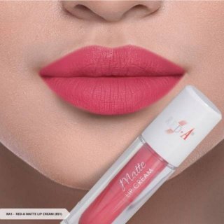 25. Red-A Matte Lip Cream 855 dengan Shade Grape Jam Bibir Lebih Seksi