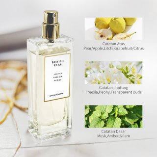 MINISO Parfum Wanita 30ml Lady Perfume EDT Wild Strawberry British Pear