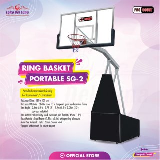 Ring Basket / Basketball Board Stand PROCOURT SG-2