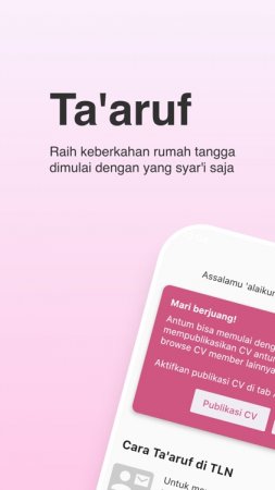 Taaruf Lalu Nikah TLN