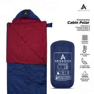 Sleeping Bag Cabin Polar Tebal Model Tikar Antarestar Adventure