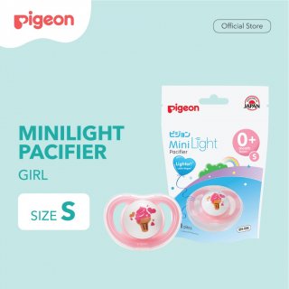 Pigeon Minilight Pacifier Size S-Girl