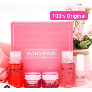 9. Paket Baby Pink Acne Series, Cocok untuk Mengurangi Jerawat