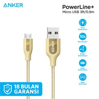 Anker PowerLine+ Micro USB Cable 3ft/0.9m ｜ A8142