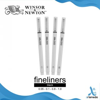 15. Winsor and Newton Drawing Pen Fineliner, Mudah Menggunakan Teknik Air