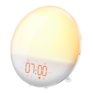 18. MPOW Pictek Wake Up Light Alarm Clock dengan banyak fitur pilihan