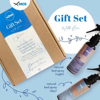 X-MOS Gift Set - 2 PCS Natural Bed Spray 100ml